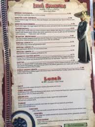 Cactus jack's bar & grill is a mainstay restaurant in palm desert, california. Cactus Jacks Breakfast Menu