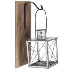 $9.99 quick view sale cornstalk wrapped letter wall decor 16 2 stars 5 (16) was: Galvanized Metal Lantern Wall Sconce Hobby Lobby 1717917