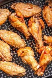 Easy Air Fryer Chicken Wings Are So Crispy And Delicious Without Using Any Extra Oil Cookin Air Fryer Recipes Healthy Air Fryer Oven Recipes Air Fryer Chicken