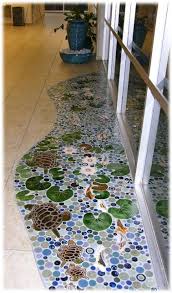 Ceramic Tile Turtle Ponds Ceramic Tile Turtle Ponds Mosaic Art Mosaic Glass Mosaic Garden