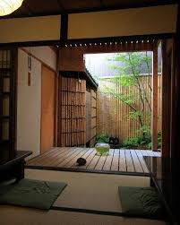 It keeps a central aperture where meet different spaces. The Simple And Minimalist Style Of Japan Japanese Style House Japanese Interior Design Traditional Japanese House