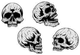 Vector Clip Art Skulls Download Free Vector Graphics Vector Free Free Vector Graphics Clip Art