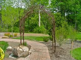 It measures 96 tall x 66. Arches And Arbors Finelli Ironworks