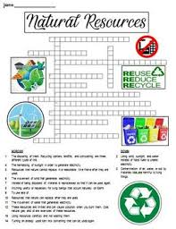 It's a 17 letters crossword definition. Reduce Reuse Recycle Crossword Worksheets Teaching Resources Tpt