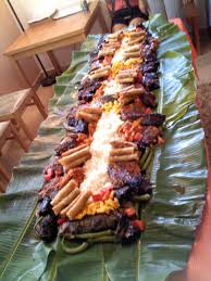 Filipino Birthday Party Food Ideas For Adults Gentlemen Vibes Photo Boodle Fight Event Food Filipino Recipes