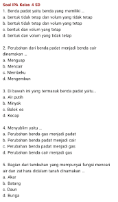 Contoh soal seni budaya beserta jawabannya 1 gurumapel. Kumpulan Soal Pilihan Ganda Ipa Kelas 4 Sd Sesuai K13 Dwi Purwanto