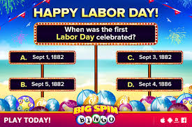 Displaying 22 questions associated with risk. Big Spin Bingo Happy Laborday Answer The Trivia Question Below To Receive Free Energy Play Here Http Ow Ly 9nvf30lvvnd Facebook