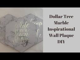 Dollar Tree Diy Faux Marble Inspirational Wall Plaques Glam Wall Decor Youtube Diy Inspirational Wall Art Inspirational Wall Decor Plaque Design Easy pier 1 inspired diy dollar tree wall decor for your room or home!!