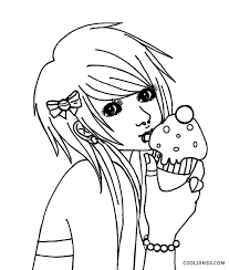 Find more emo anime coloring page pictures from our search. Printable Emo Coloring Pages For Kids