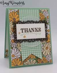 If you missed it live, you can catch the replay at the bottom of this blog post! Stampin Up Ornate Thanks Card With Video Tutorial Thanks Card Card Making Stampin Up Cards