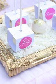 a pretty pink gold christmas dessert table christmas holiday party ideas photo 24 of 29 catch my cake pop displays christmas dessert table cake pop boxes pinterest