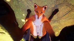 Grab her by the Tail and Fuck her in the Ass with BBC Furry Fox Yiff 3D PoV  Hentai 