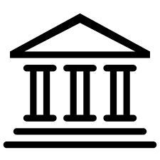 Bank Icon 359106 Free Icons Library Metal bank icon on white background stock vector. bank icon 359106 free icons library