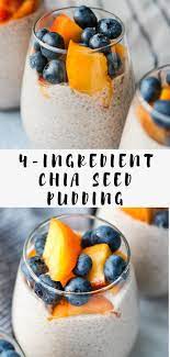 4 Ingredient Chia Seed Pudding Recipe Walder Wellness Dietitian Recipe Chia Seed Pudding Chia Seed Recipes Pudding Chia Pudding Recipes Healthy