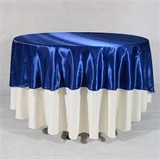 Navy Blue 70 Inch Round Overlays Table Cloth White Table Cloth Round Tablecloth