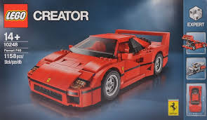 This ferrari model could even be found in gta: Review 10248 Ferrari F40 Brickset Lego Set Guide And Database