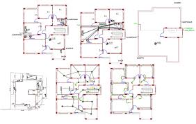 Import autocad, pdf or jpg drawings for use as the template for your plumbing system. House Electrical And Plumbing Layout Plan Drawing Cadbull In 2020 Home Design Floor Plans Electrical Layout Floor Plan Design