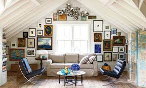 How do i decorate my walls? How To Decorate Slanted Ceilings