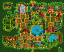 I have a hilltop farm in my favorite save but as someone who is perpetually annoyed by the time it takes to get anywhere in game (and irl), the hilltop is a pain though if i tried riverland, i'd probably quit and play parcheesi instead. Spring Stardew Valley Layout Stardew Valley Stardew Valley Farms