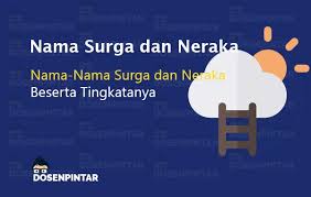 8 tingkatan surga, inilah calon penghuninya setelah hari kiamat kelak. Nama Surga Dan Neraka Beserta Dalil Dan Artinya Lengkap Dosenpintar Com