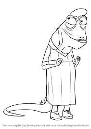 Learn How To Draw Miss Crawly From Sing Sing Step By Step Drawing Tutorials Cartoon Drawings Character Drawing Drawings