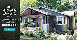 Hgtv Urban Oasis Sweepstakes Urban Oasis Hgtv Bungalow
