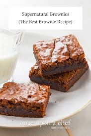 Supernatural Brownies The Best Brownie Recipe Once Upon A Chef Recipe Best Brownie Recipe Brownie Recipes Best Brownies