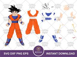 The most common dragon ball z font material is plastic. Dragon Ball Z Goku Svg Layered Vectorency
