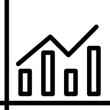 Bar Chart Icon Line Iconset Iconsmind