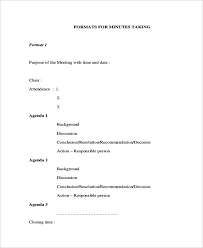 Maybe you would like to learn more about one of these? Minutes Writing Template 10 Free Word Pdf Documents Download Free Premium Templates