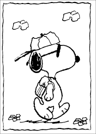 Plus, it's an easy way to celebrate each season or special holidays. Free Printable Snoopy Coloring Pages For Kids