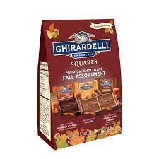 A 100g milk chocolate ghirardelli bar filled with their world famous caramel filling! Ghirardelli Premium Chocolate Fall Assortment 21 3 Ounce Chocolate Wagon