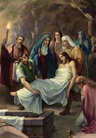 The Body Of The Dead Christ In The Tomb Xiv Yesus Dimakamkan Stations Of The Cross Way Of The Cross Jesus On The Cross