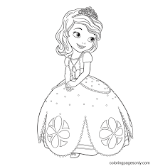 I also want to know how to ma. Princess Sofia Printable Coloring Pages Sofia The First Coloring Pages Coloring Pages For Kids And Adults