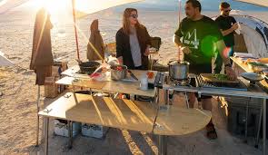 The snow peak ozen solo table is a rugged aluminium table which has. Iron Grill Table Snow Peak