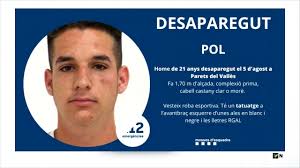Els Mossos d'esquadra fan una crida per trobar al Pol, un noi de 21 anys de  Parets del Vallès