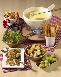 Salat Schweizer Kase Fondue Rezept Fondue Rezepte Lecker Rezepte