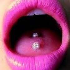 Vertical Tongue Piercing Piercing Piercing Lengua Double Tongue Piercing Vertical Tongue Piercing Tongue Piercing Jewelry