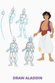Aladdin Printable Draw Aladdin Disney Characters Aladdin Disney Art Drawings Story Books Illustrations