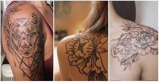 Here is a beautiful side rib cage tattoo on this young girl. Updated 65 Graceful Shoulder Tattoos For Women August 2020