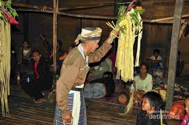 Dari yunan china selatan?, atau dari persia, iran utara? Aruh Garau Upacara Adat Suku Dayak Meratus Sebelum Panen