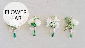 You get to choose every flower and ornament. Classic White Boutonniere Diy Wedding Accessories Youtube