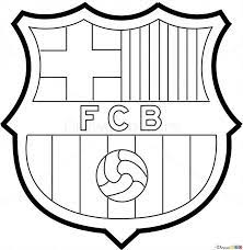 Barcelona crest coloring page to color, print or download. Pin On Fulbol