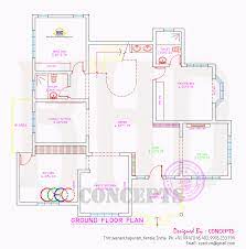 House Plan Elevation And Plot Plan House Plans Kerala House Design Free House Plans