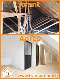 Amenagement De Combles A Tourcoing En 2020 Combles Escalier Bois Velux