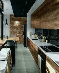 Cuisine Style Industriel Campagne Ferme Ikea 2018 Decoracion Bois Beautiful Veilli Brique Noir Blanc O Cuisines Design Cuisine Style Industriel Cuisine Moderne
