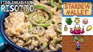 Fiddlehead Fern Risotto Stardew Valley Recipe Recipes Cooking Recipes Food