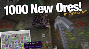 You need other mods to utilize the ores. Adding 1000x New Ores To Minecraft My Pc Cried Ore Randomizer W Download Link Youtube