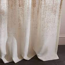 Echo Print Curtains Set Of 2 Gold Dust Printed Curtains Curtains Curtain Sets