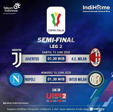Agenda/ hasil/ jadwal tv/ siaran langsung streaming. Liga Italia News Indonesia Jadwal Semi Final Coppa Italia Facebook